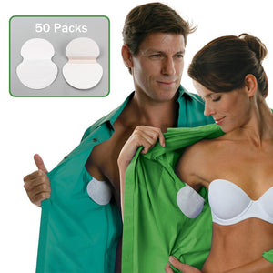 ANTI-PERSPIRANT UNDERARM PADS - PACK OF 100 PIECES
